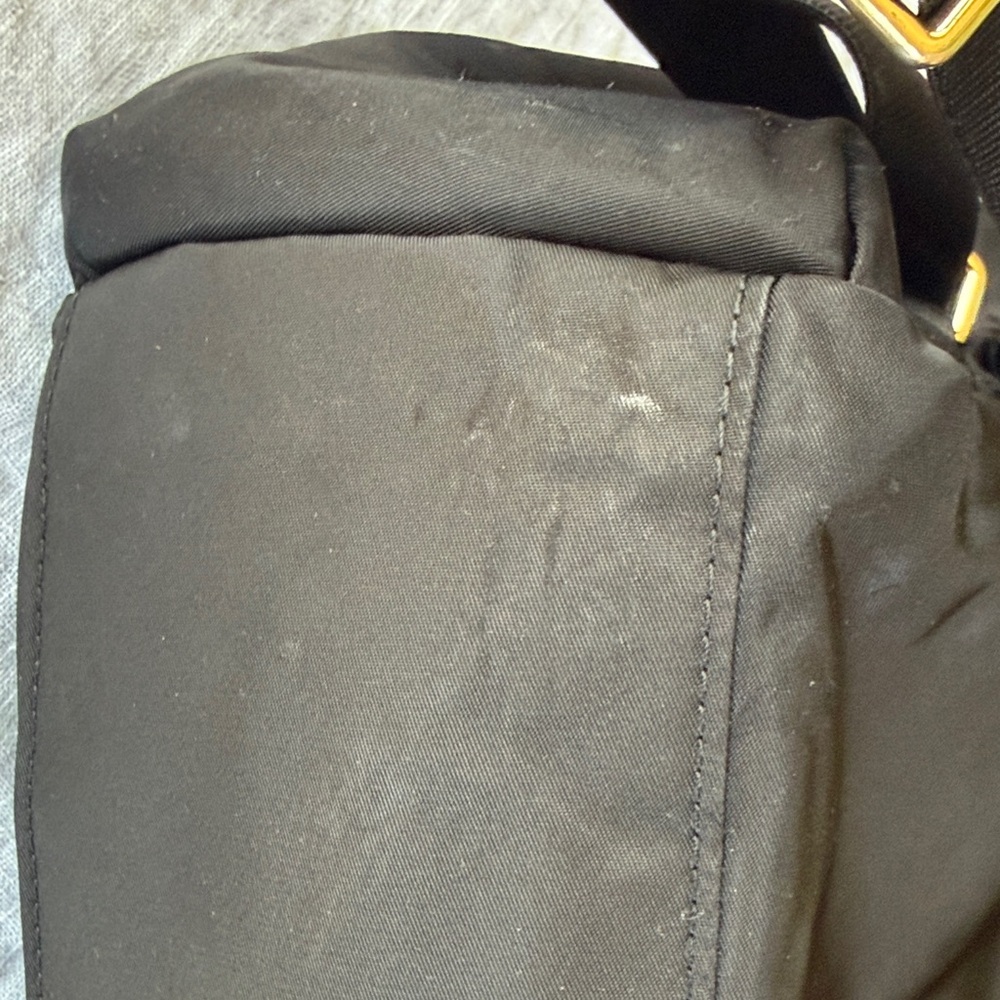 Tumi Black Backpack with Gold Hardware - Picture 8 of 15